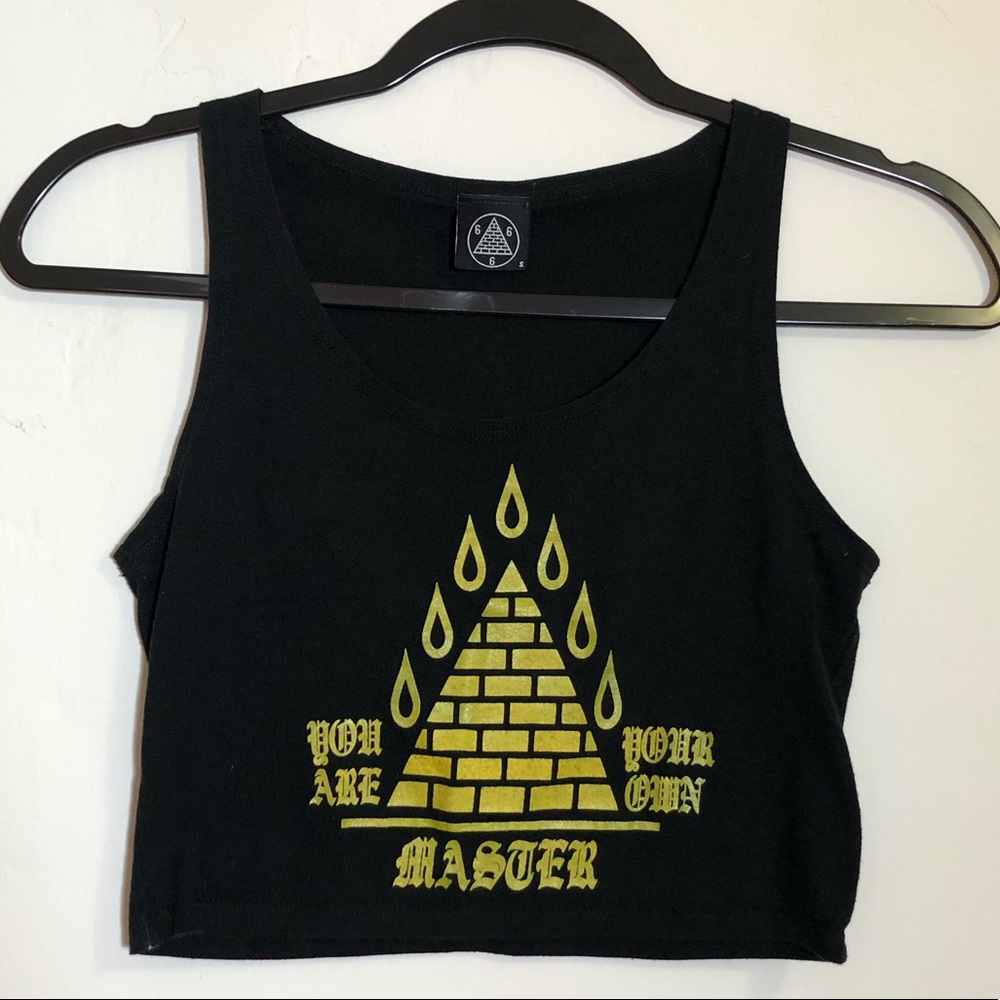 Death Traitors crop top